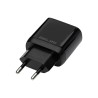 Ładowarka sieciowa Beline 25W 1xUSB-C GaN PD 3.0+kabel USB-C - czarna
