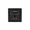 Gniazdo podtynkowe Lanberg 230V pojedyncze + 2x USB 2.1 A schuko czarne