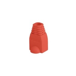 Osłonka na wtyk RJ45 Lanberg 100 szt czerwona