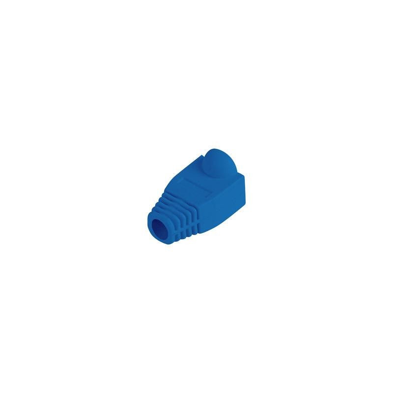 Osłonka na wtyk RJ45 Lanberg 100 szt niebieska