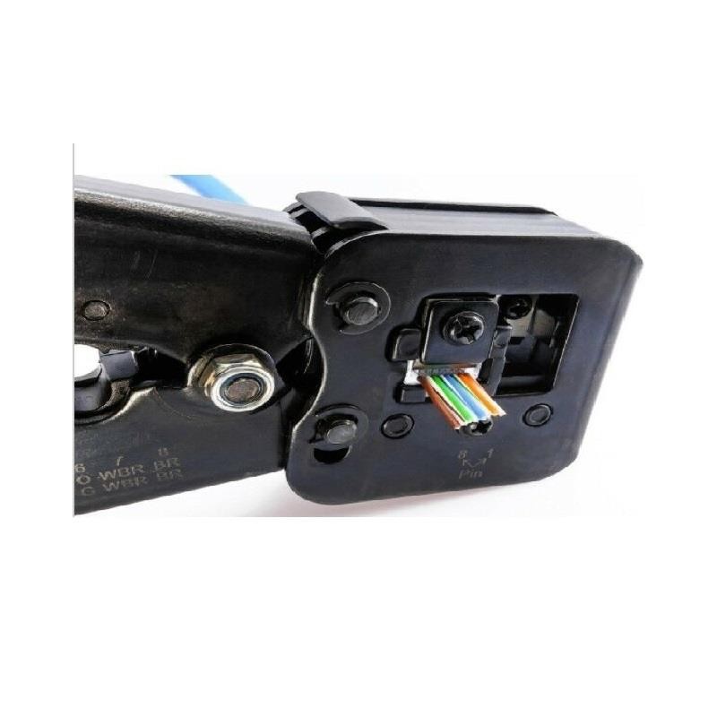 Zaciskarka wtyków przelotowych Lanberg NT-0204 RJ45, RJ12, RJ11