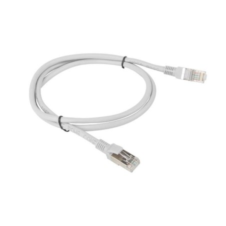 Patchcord Lanberg FTP kat.5e 1m szary