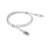 Patchcord Lanberg FTP kat.5e 1m szary