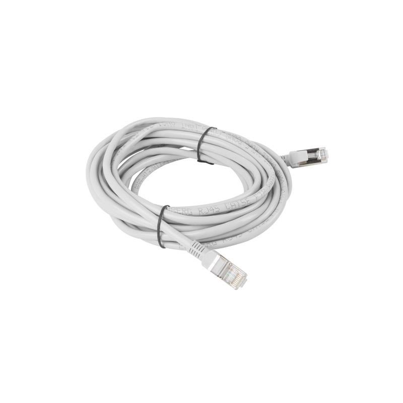 Patchcord Lanberg FTP kat.5e 5m szary