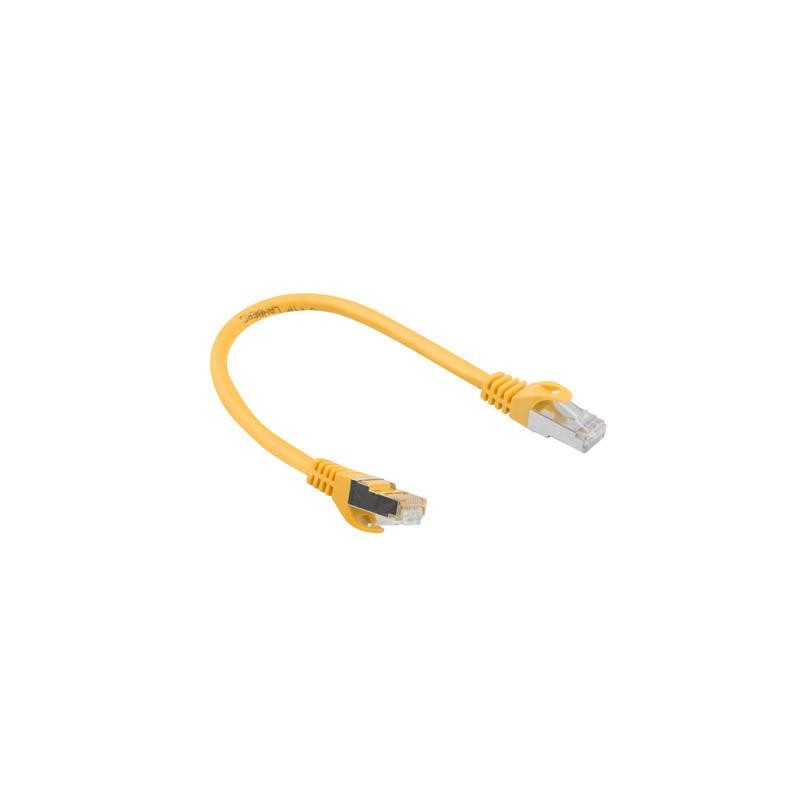 Patchcord Lanberg FTP kat.6 0,25m pomarańczowy