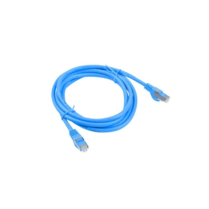 Patchcord Lanberg FTP kat.6 0,5m niebieski
