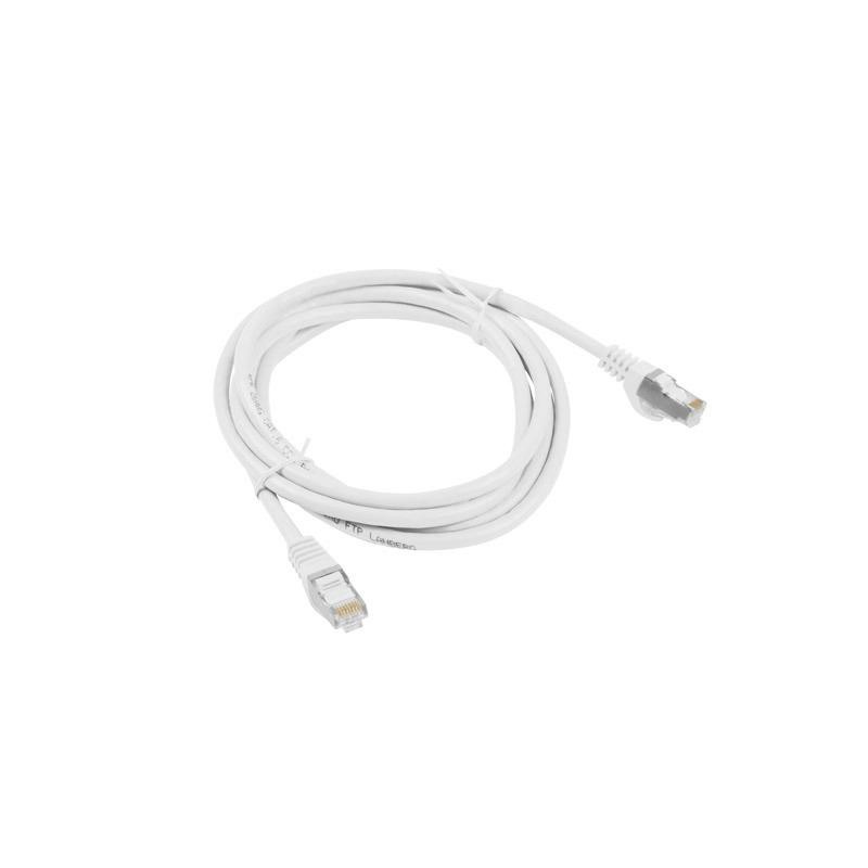 Patchcord Lanberg FTP kat.6 0,5m biały