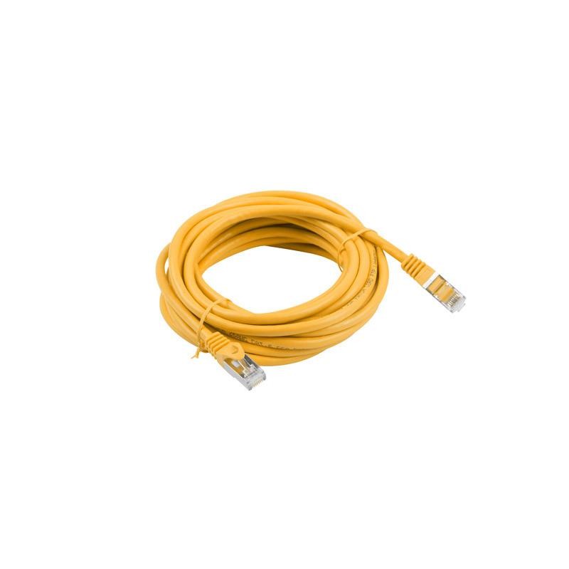 Patchcord Lanberg FTP kat.6 5m pomarańczowy