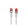 Patchcord Lanberg S/FTP kat.6 2m LSZH CU fluke passed szary
