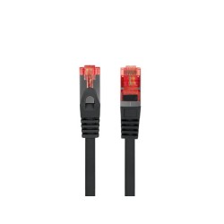Patchcord Lanberg S/FTP kat.6 1m LSZH CU fluke passed czarny