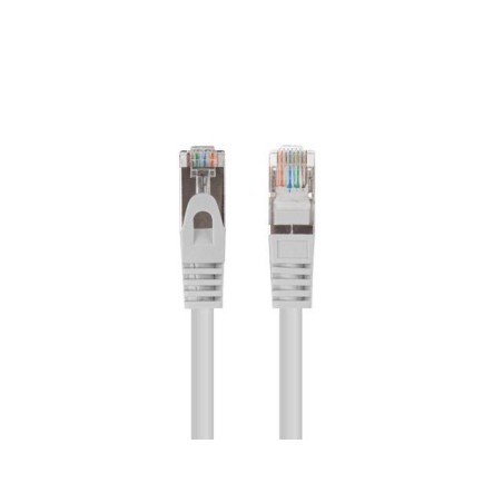 Patchcord Lanberg FTP kat.6 0,5m szary 10-pack