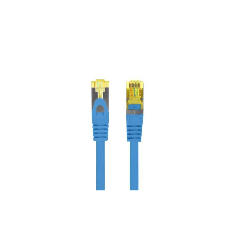 Patchcord Lanberg FTP kat.6A 1.5m LSZH CU fluke passed niebieski