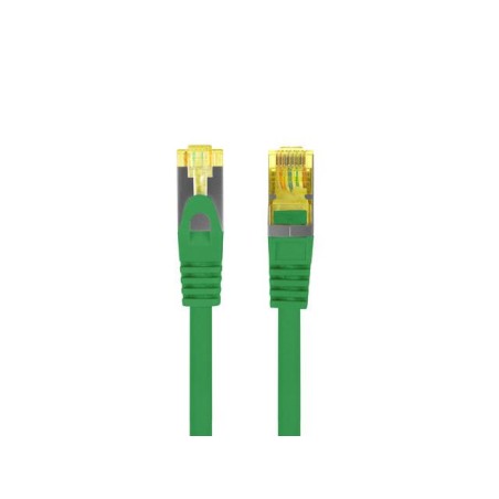 Patchcord Lanberg FTP kat.6A 0,25m LSZH CU fluke passed zielony