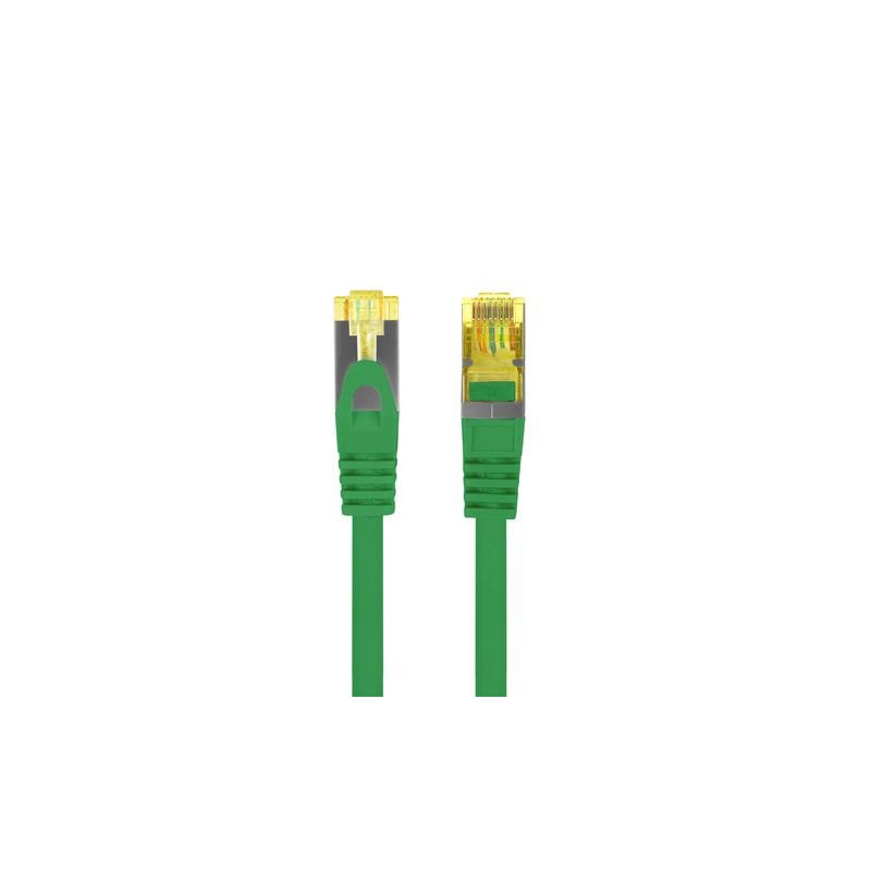 Patchcord Lanberg FTP kat.6A 2m LSZH CU fluke passed zielony
