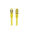 Patchcord Lanberg FTP kat.6A 1.5m LSZH CU fluke passed żółty