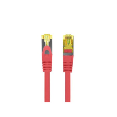 Patchcord Lanberg FTP kat.6A 1.5m LSZH CU fluke passed czerwony