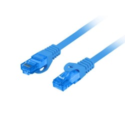 Patchcord Lanberg S/FTP kat.6A 5m LSZH CCA fluke passed niebieski