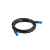 Patchcord Lanberg S/FTP kat.6A 2m LSZH CCA fluke passed czarny