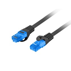 Patchcord Lanberg S/FTP kat.6A 5m LSZH CCA fluke passed czarny