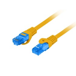 Patchcord Lanberg S/FTP kat.6A 1,5m LSZH CCA fluke passed pomarańczowy