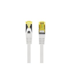 Patchcord Lanberg S/FTP kat.6A 0,5m LSZH CU fluke passed szary