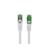 Patchcord Lanberg S/FTP kat.7 0,25m LSZH CU fluke passed szary