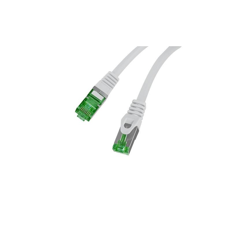 Patchcord Lanberg S/FTP kat.7 1,5m LSZH CU fluke passed szary