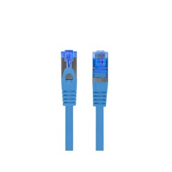 Patchcord Lanberg S/FTP kat.6A 0,25m LSZH CCA fluke passed niebieski