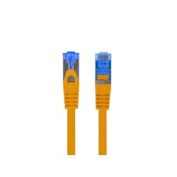 Patchcord Lanberg S/FTP kat.6A 0,25m LSZH CCA fluke passed pomarańczowy