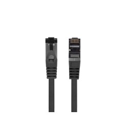 Patchcord Lanberg S/FTP kat.8.1 0,25m LSZH CU fluke passed czarny