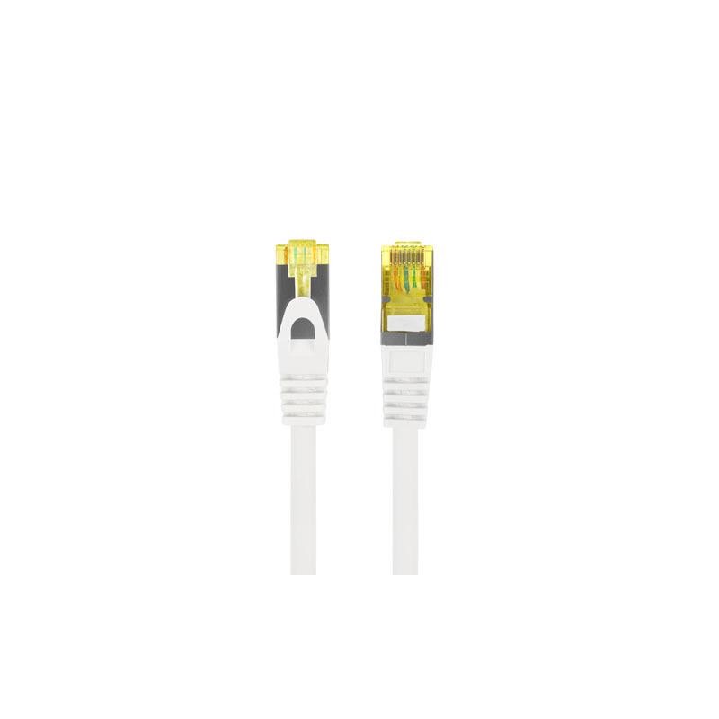 Patchcord Lanberg S/FTP kat.6A 5m LSZH CU fluke passed biały