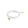 Patchcord Lanberg S/FTP kat.6A 5m LSZH CU fluke passed biały