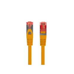 Patchcord Lanberg S/FTP kat.6 0,25m LSZH CU fluke passed pomarańczowy