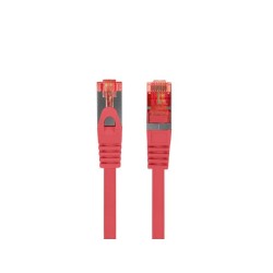 Patchcord Lanberg S/FTP kat.6 0,5m LSZH CU fluke passed czerwony