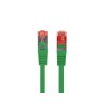 Patchcord Lanberg S/FTP kat.6 0,5m LSZH CU fluke passed zielony