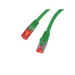Patchcord Lanberg S/FTP kat.6 0,5m LSZH CU fluke passed zielony