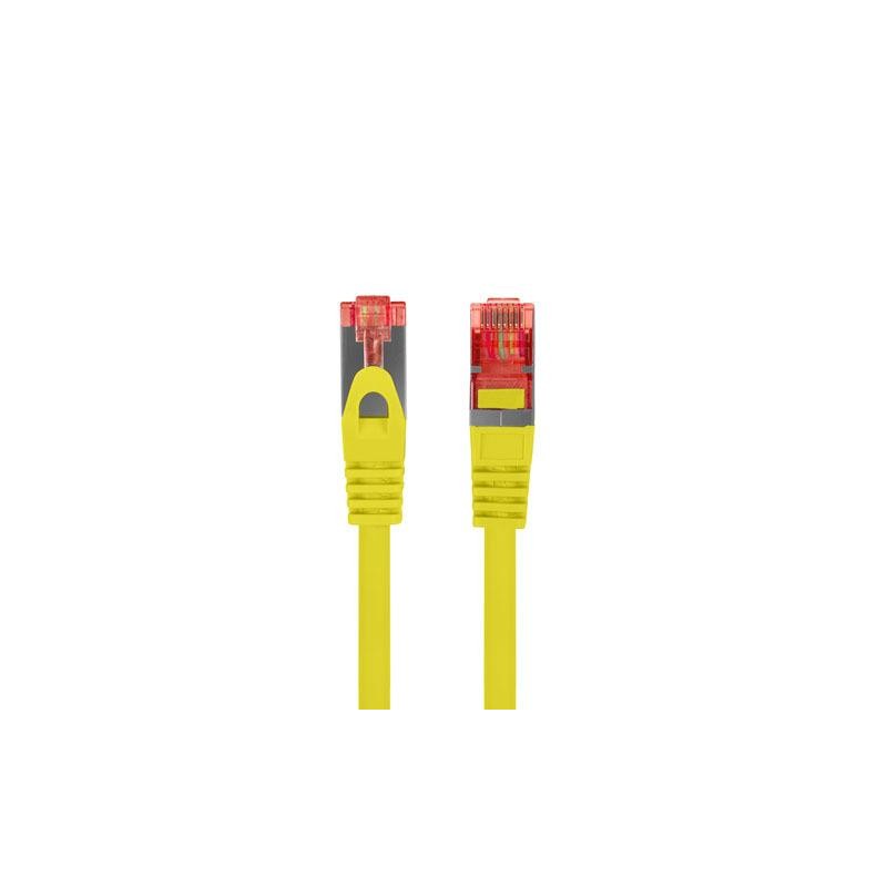 Patchcord Lanberg S/FTP kat.6 3m LSZH CU fluke passed żółty