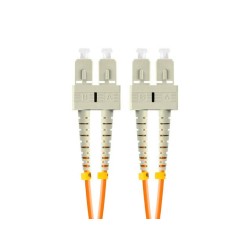 Patchcord światłowodowy Lanberg MM SC/UPC-SC/UPC DUPLEX 3.0mm OM2 50/125 LSZH 5m pomarańczowy