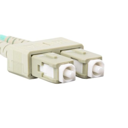 Patchcord światłowodowy Lanberg MM SC/UPC-SC/UPC DUPLEX 3.0mm OM4 50/125 LSZH 2m fioletowy
