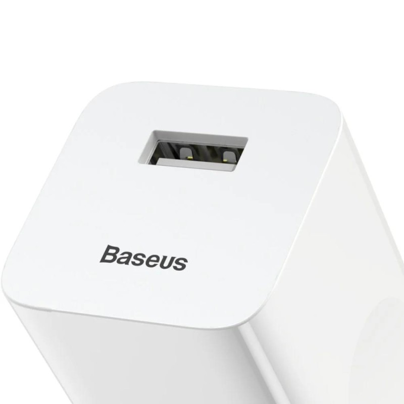 Ładowarka sieciowa Baseus QC3.0 FC67E CCALL-BX02 24W z gniazdem USB Quick Charge 3.0