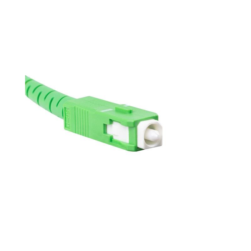 Patchcord światłowodowy Lanberg SM SC/APC-SC/APC SIMPLEX 3.0mm G657B3 2.5m biały