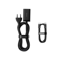 Ładowarka sieciowa Baseus GaN3 Pro CCGP040101 65W z 2 gniazdami USB-C PD oraz 2 gniazdami USB