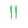Patchcord światłowodowy Lanberg SM SC/APC-SC/APC SIMPLEX 3.0mm G657A2 2.5m biały