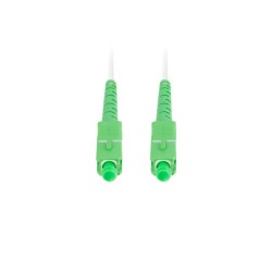 Patchcord światłowodowy Lanberg SM SC/APC-SC/APC SIMPLEX 3.0mm LSZH G657A2 30m biały