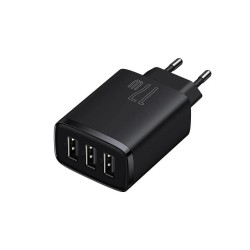 Ładowarka sieciowa Baseus Compact CCXJ020101 z 3 gniazdami USB 17W