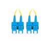 Patchcord światłowodowy Lanberg SM SC/UPC-SC/UPC DUPLEX 3.0mm LSZH G657A1 5m żółty