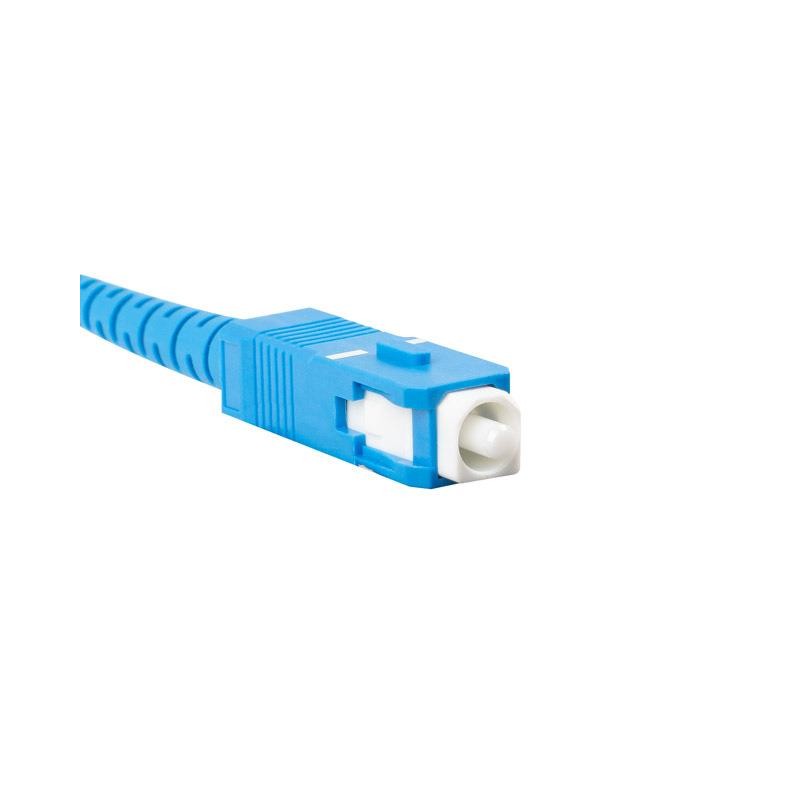 Patchcord światłowodowy Lanberg SM SC/UPC-SC/UPC SIMPLEX 3.0mm LSZH G657A1 10m żółty