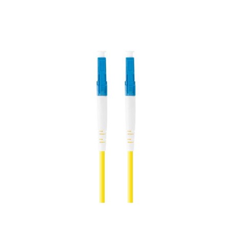 Patchcord światłowodowy Lanberg SM LC/UPC-LC/UPC SIMPLEX 3.0mm LSZH G657A1 5m żółty