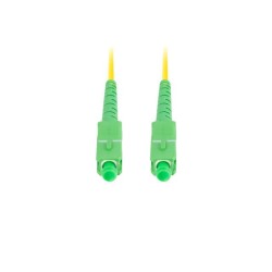 Patchcord światłowodowy Lanberg SM SC/APC-SC/APC SIMPLEX 3.0MM LSZH G657A1 3M żółty