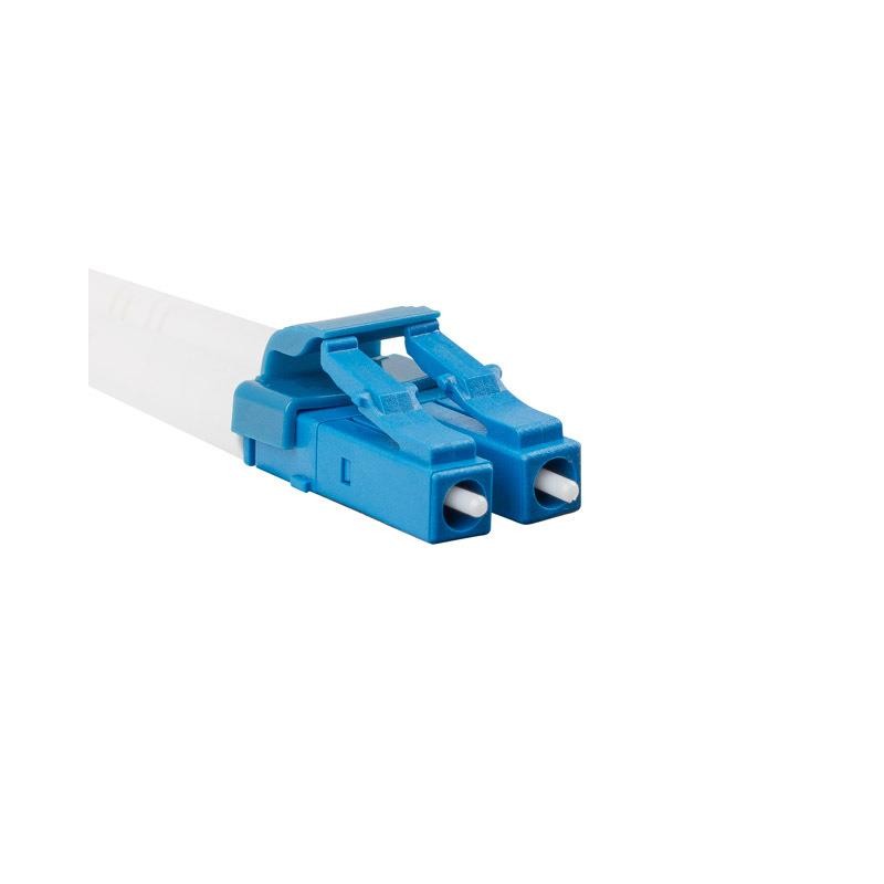 Patchcord światłowodowy Lanberg SM LC/UPC-LC/UPC DUPLEX 3.0MM LSZH G657A1 0.5m żółty